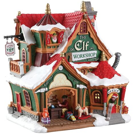 Lemax The Elf Workshop 75291 Villaggio Di Natale