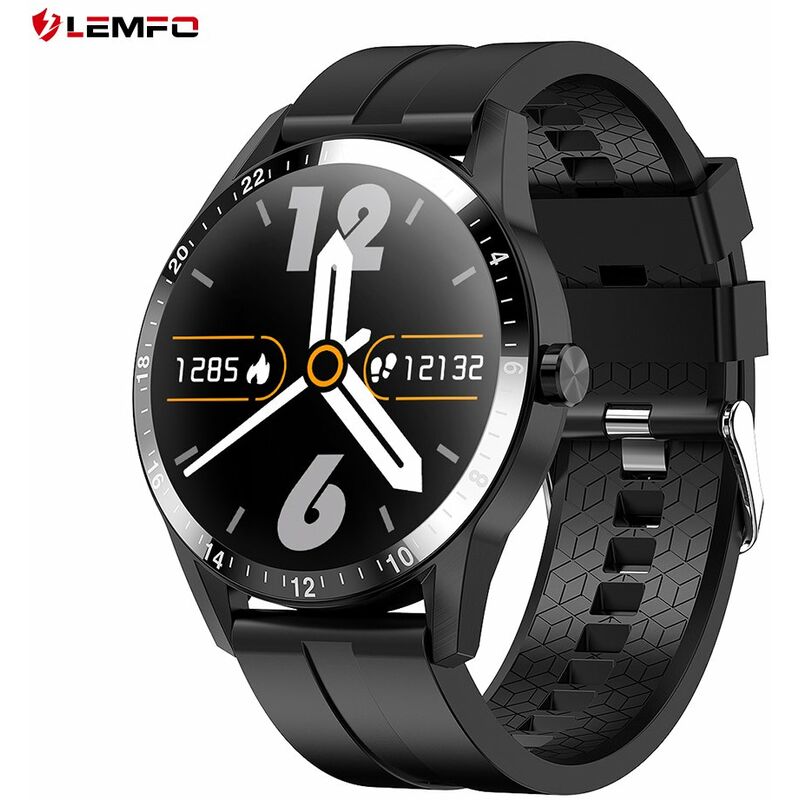 

G20 BT Call Reloj inteligente Pantalla redonda HD de 1.3 pulgadas BT 4.0 Mensaje Push Reproductor de musica Monitor de frecuencia cardiaca / presion