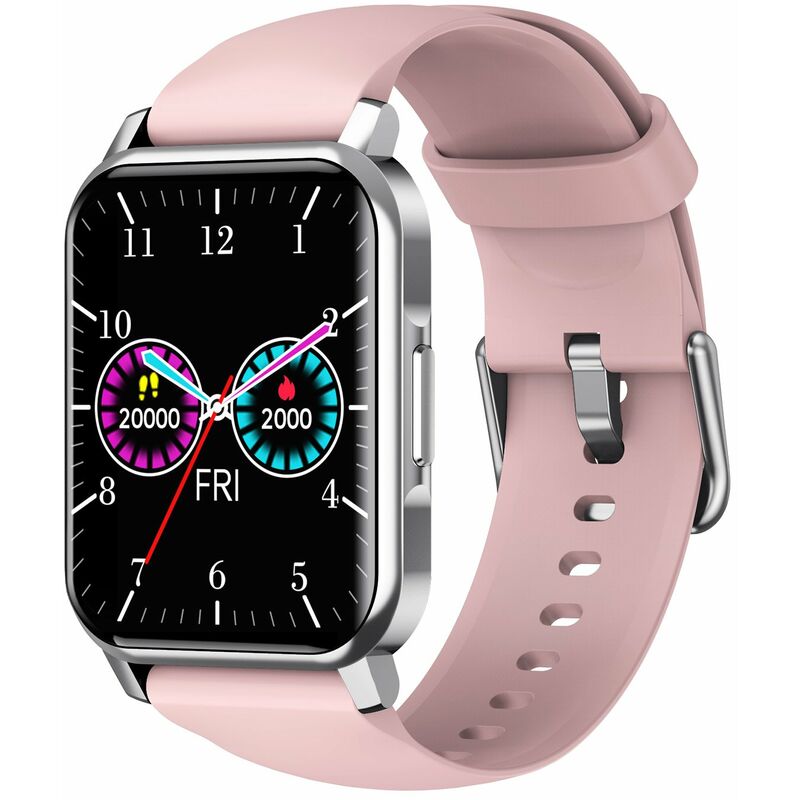 

NK15 Pulsera inteligente 1.72 '' Pantalla tactil a color Monitor de salud Rastreador de ejercicios Recordatorio de notificacion Resistencia fuerte