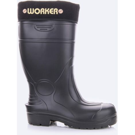 Lemigo BLWORKERB44 - Chaussures de sécurité, couleur noire, taille 44