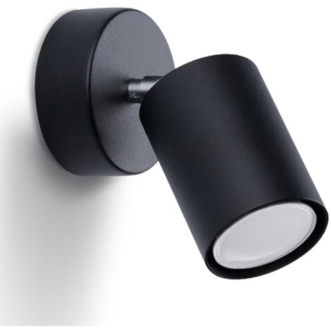 SOLLUX black wall lamp