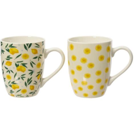 Lemon tazza in porcellana