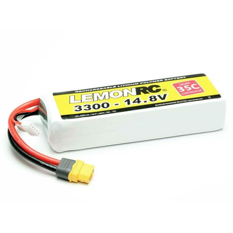 LemonRC Pack de batterie (LiPo) 14.8 V 3300 mAh Nombre de cellules: 4 35 C Softcase XT60 C847952