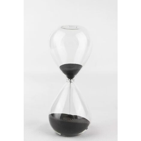 Lemonti Timeless Clessidra 60 minuti in vetro in 15, 30, i bambini o come decorazione. Può essere utilizzato anche come uova, orologio da sauna o ufficio scrivania