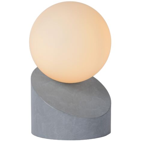 LEN Lampe de tab.-Gris-Ø10