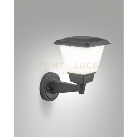LENA APPLIQUE GRIGIO SCURO ATTACCO E27 IP54
