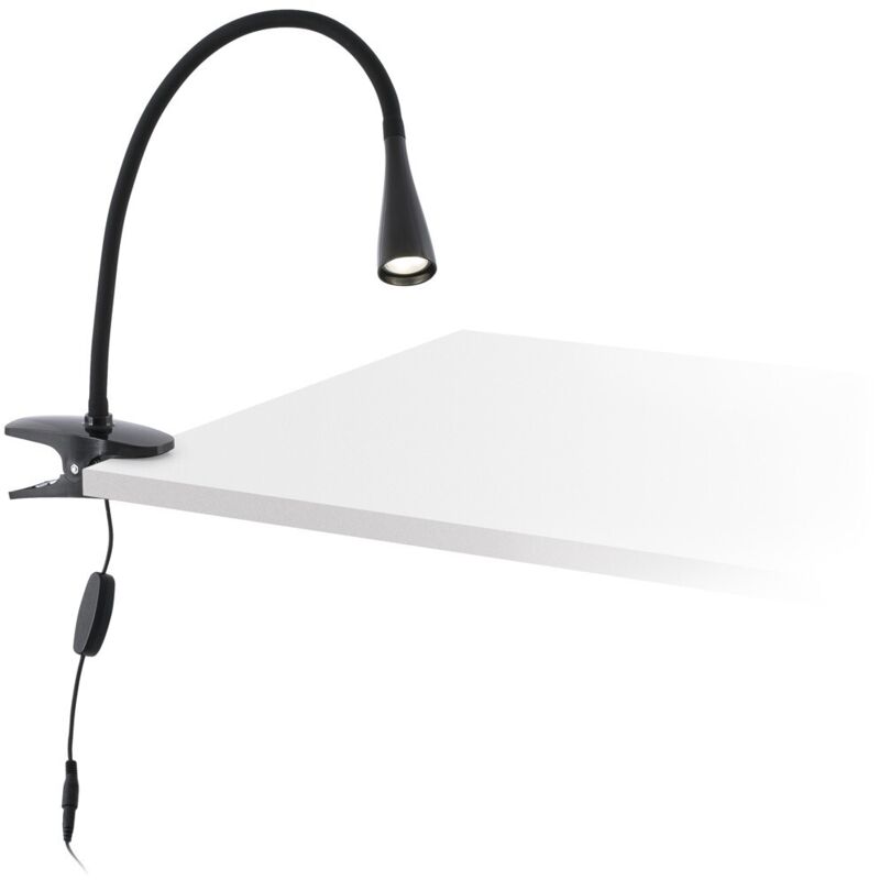 

LENA Lámpara pinza negra 52061 - NEGRO MATE