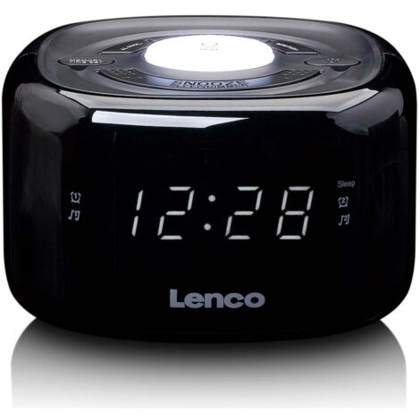 Lenco CR-12BK Radiosveglia Nero