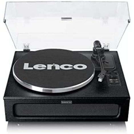 Lenco LS-430BK tocadisco Tocadiscos de tracción por correa Negro