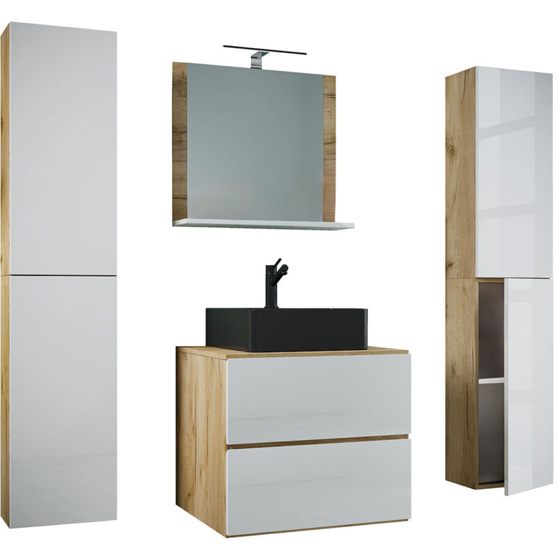 Ebuy24 - 5-tlg. Waschtisch Bad 60 Cmlendas Xl