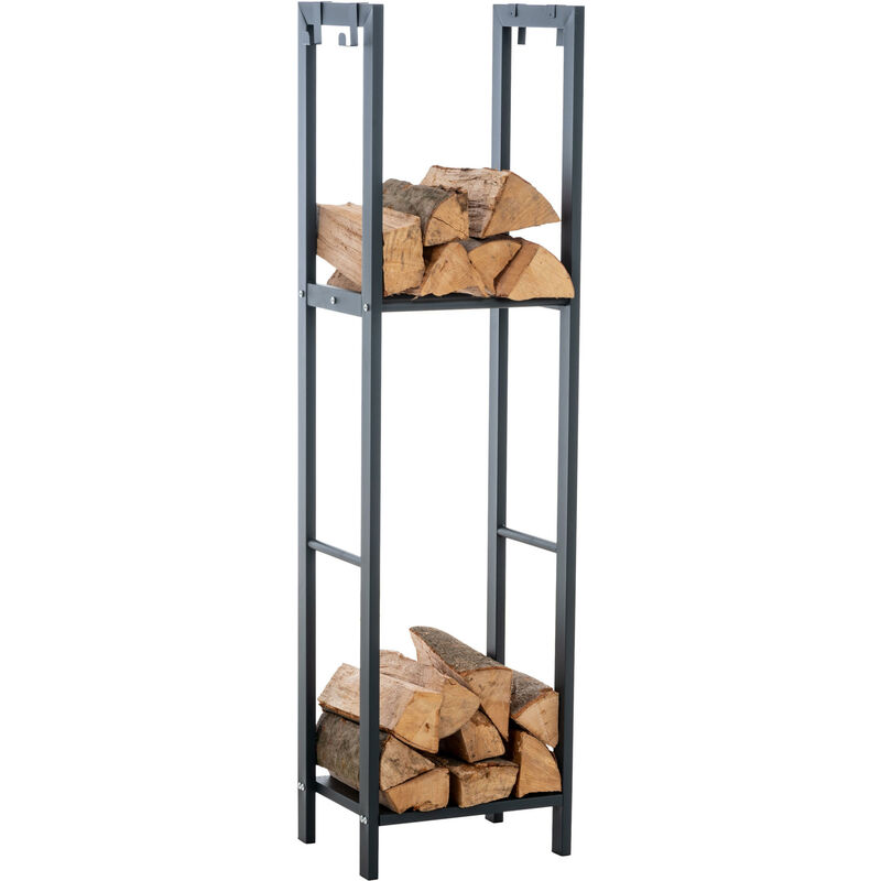 

Leñero Rehna De Metal Antracita 40x150 cm