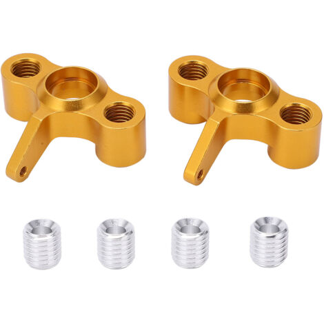 Lenkbolzen aus Aluminiumlegierung für JLB 1/10, verbesserter Nabenblock für RC-Cars, goldene Ersatzteile