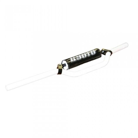 Lenker Kyoto weiß L800mm H70mm D22mm Aluminium für Motorrad TT