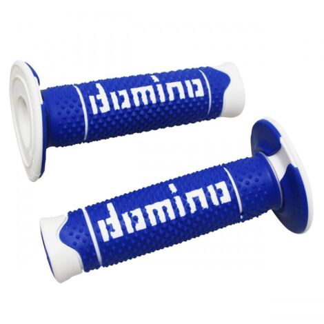 lenkerbezug gummigriff domino a260 für off road motorrad blau und