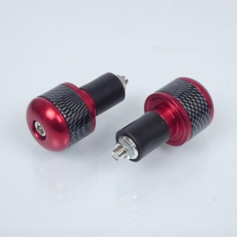 Lenkerendstück Innendurchmesser 17mm myra rot / carbon für