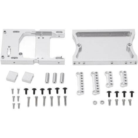 Lenkgetriebe aus Aluminiumlegierung mit Hinterachsträger für MN D90 MN98, RC-Car-Upgrade-Teile