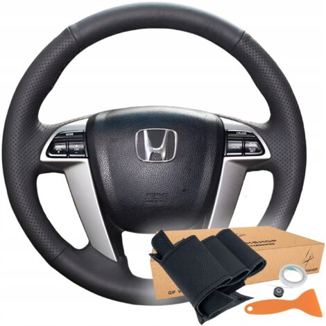 LENKRADABDECKUNG MIT MUSTER FÜR HONDA ACCORD VIII CROSSTOUR ODYSSEY