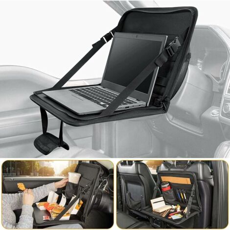 Lenkradablage, Laptoptisch mit Getränkehalter, Auto-Organizer, Esstablett