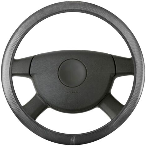 Lenkradhülle Easy Grip Hollow, Auto-Lenkradschoner Universalgröße 38 cm schwarz