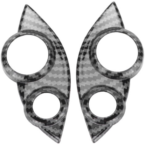 Lenkradknopfabdeckungen in Carbonfaser-Optik für Smart Fortwo/Forfour 453 (2015-2021)