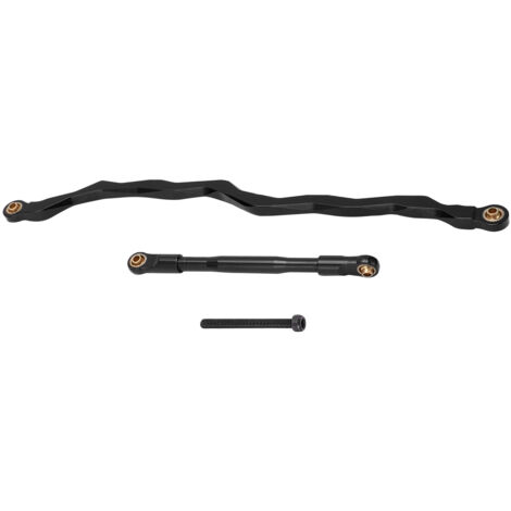 Lenkstange aus Aluminiumlegierung für 1/10 RC Crawler Axial RBX10 - Schwarz
