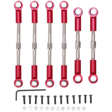 Lenkstange aus Metall für Servo, Lenkgestänge für WLtoys 144001, 124018, 124019, 1/14 RC-Auto