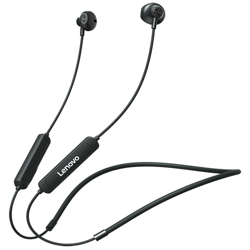 

SH1 BT Auriculares deportivos inalambricos semi-en la oreja con altavoz de bobina movil Calidad de sonido de alta fidelidad Larga resistencia Negro,