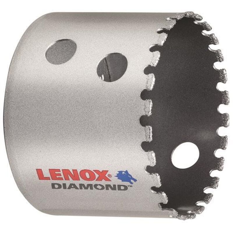 Lenox 10507836 Diamond Hole Saw - 60mm Diameter for Precise Cutting and Durable Performance