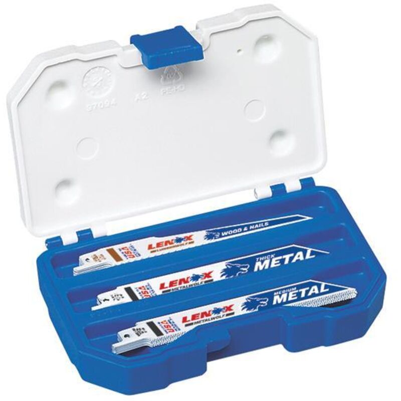 Lenox - 1073415RKG General Purpose Reciprocating Saw Blade Set 15 Piece LEN1073415