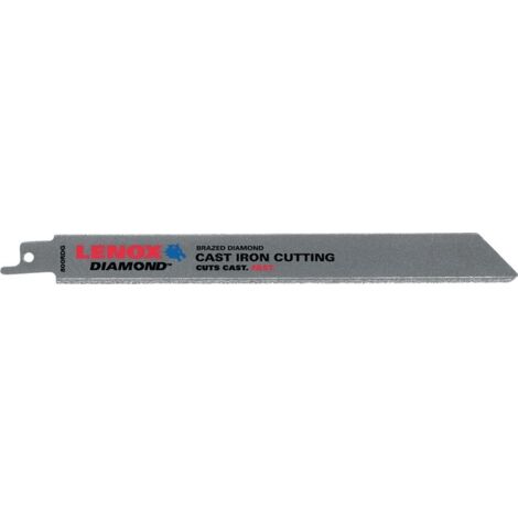 LENOX 10833800RDG Säbelsägeblatt Diamond Grit Länge 200 mm Breite 19 mm