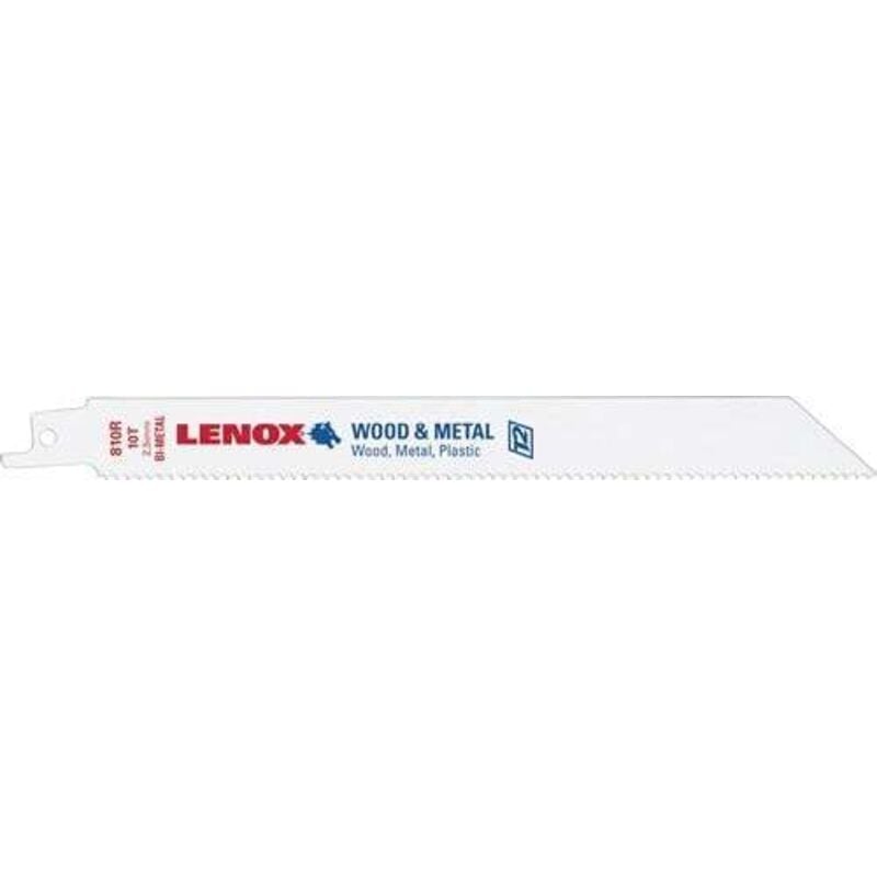 Lenox - 20580810R Lame de scie sabre bim pour applications universelles 203 x 19 x 1,3 mm Longueur lame de scie 203 mm 5