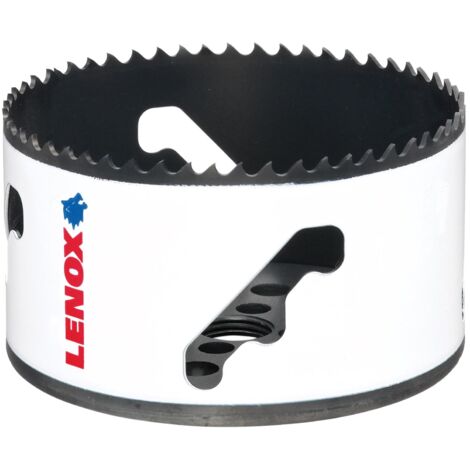 LENOX SPEED SLOT® Hole Saw with 92mm Diameter and 40mm Cutting Depth