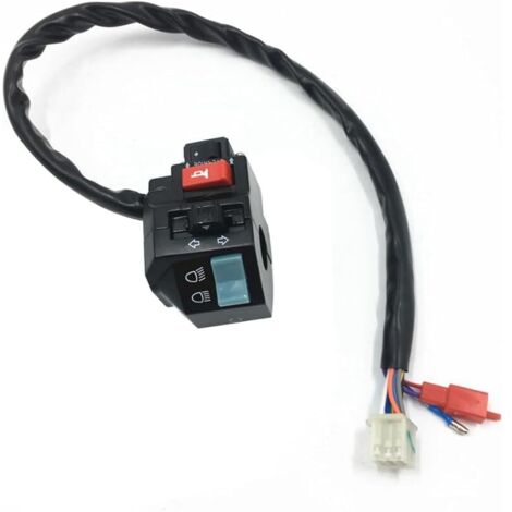 L'Ensemble de Commutateur de Fonction de Poignée Gauche 30114 Convient Aux Accessoires de Pièces de Rechange Linhai 260 300 LH260ATV LH300ATV ATV à Quatre Roues 25523