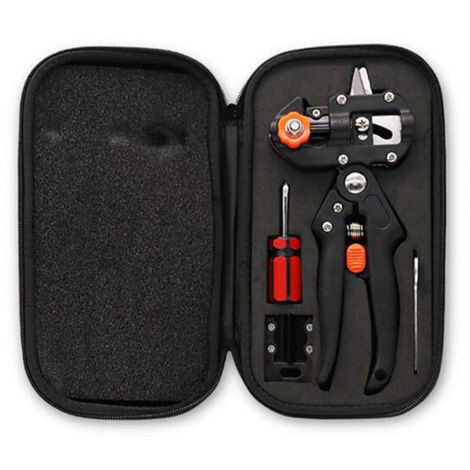 L'ensemble d'outils de jardinage Jean Li comprend 3 types de lames, papier à greffer, carte de découpe, ciseaux à greffer, machine à greffer pour arbres fruitiers