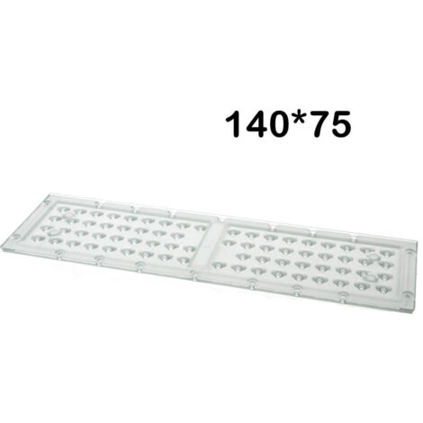 Lente 14075 Gradi Doppio Angolo Per Modulo Del Proiettore Led FE3150N FE1150N Compreso Guaine Silicone Per Illuminazione Stradale