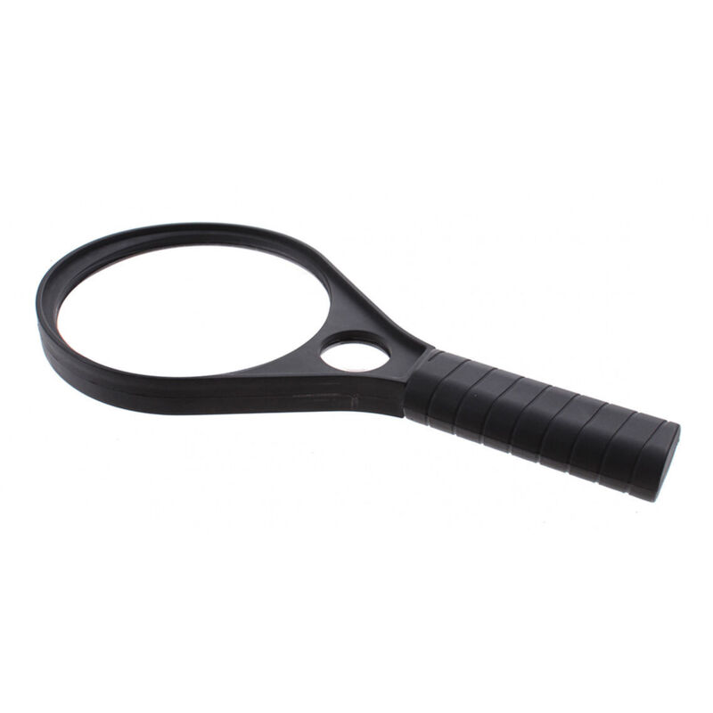 Lente d'ingrandimento con impugnatura ergonomica.