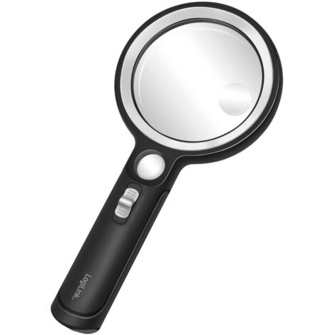 Lente dingrandimento 9cm con illuminazione a led