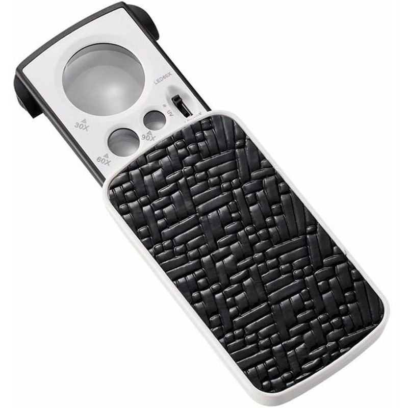 Lente d'ingrandimento con lampade a led e uv Lente...