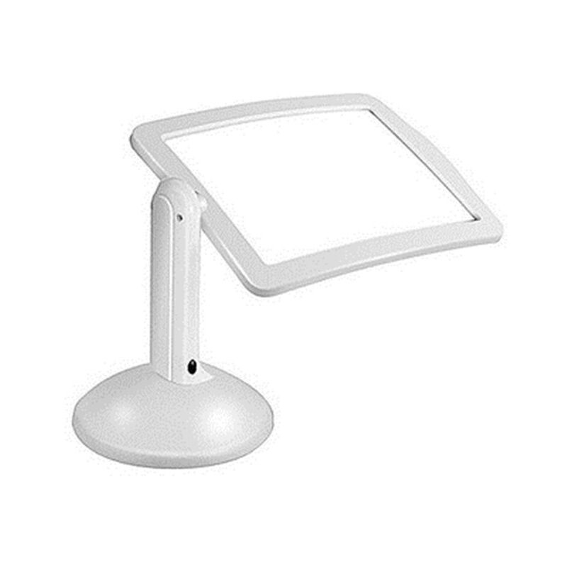 Lente d'ingrandimento rettangolare con luce LED