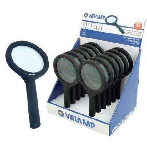 LENTE INGRANDIMENTO + LED VELAMP