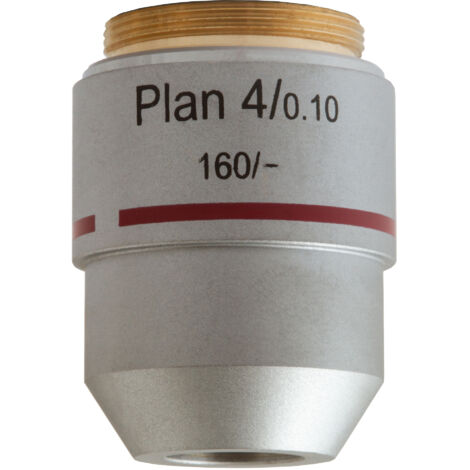 Lente piatta acromatica Levenhuk MED 4x