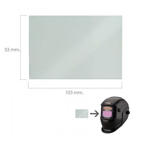 Lente recambio para pantalla soldar 15040045 (modelo 99819)