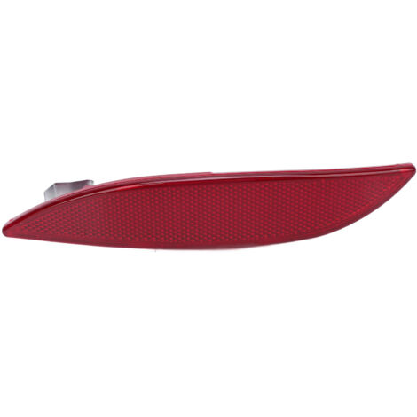 Lente riflettente per paraurti posteriore che promuove la sicurezza di guida Rivestimento posteriore rosso per MEGANE MK3 dal 2008 al 2016 Sinistra: 265650004R