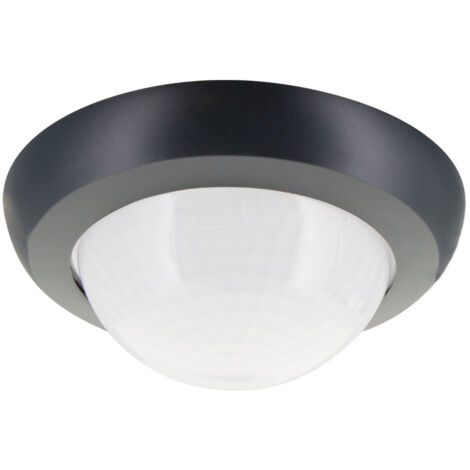Lentille 360° pour PD4N-1C Collerette anthracite mat similaire RAL7016 LUXOMAT 93736