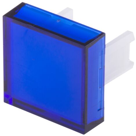 Lentille Bleu de forme carrée pour Série SD16 ( Prix pour 1 )