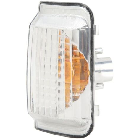 Lentille de clignotant de rétroviseur extérieur (8151LG), cache de clignotant de rétroviseur latéral (PEUGEOT Boxer Expert, droit, 6325.H1),de DEBUNS