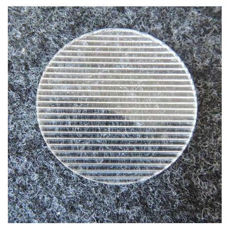 Lentille diffuseur elliptique transparent Ø 44mm pour module Play LEDS C4