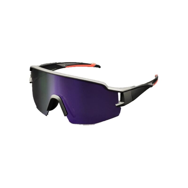 Lentille magnétique polarisée antibuée pour homme et femme Film gris polarisé Full revo Purple