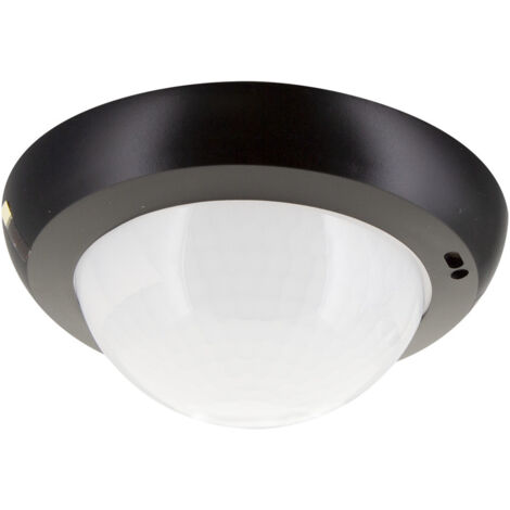 Lentille PD4N Type A - Spéciale Couloir Noir Mat RAL9005 LUXOMAT 93743