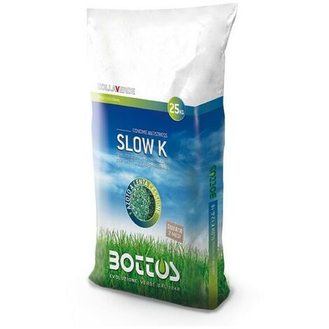 Lento K 13-5-20 + 2 MgO - Fertilizante para el jardín de 25 Kg